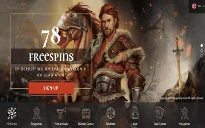 välkomstfreespins avalon